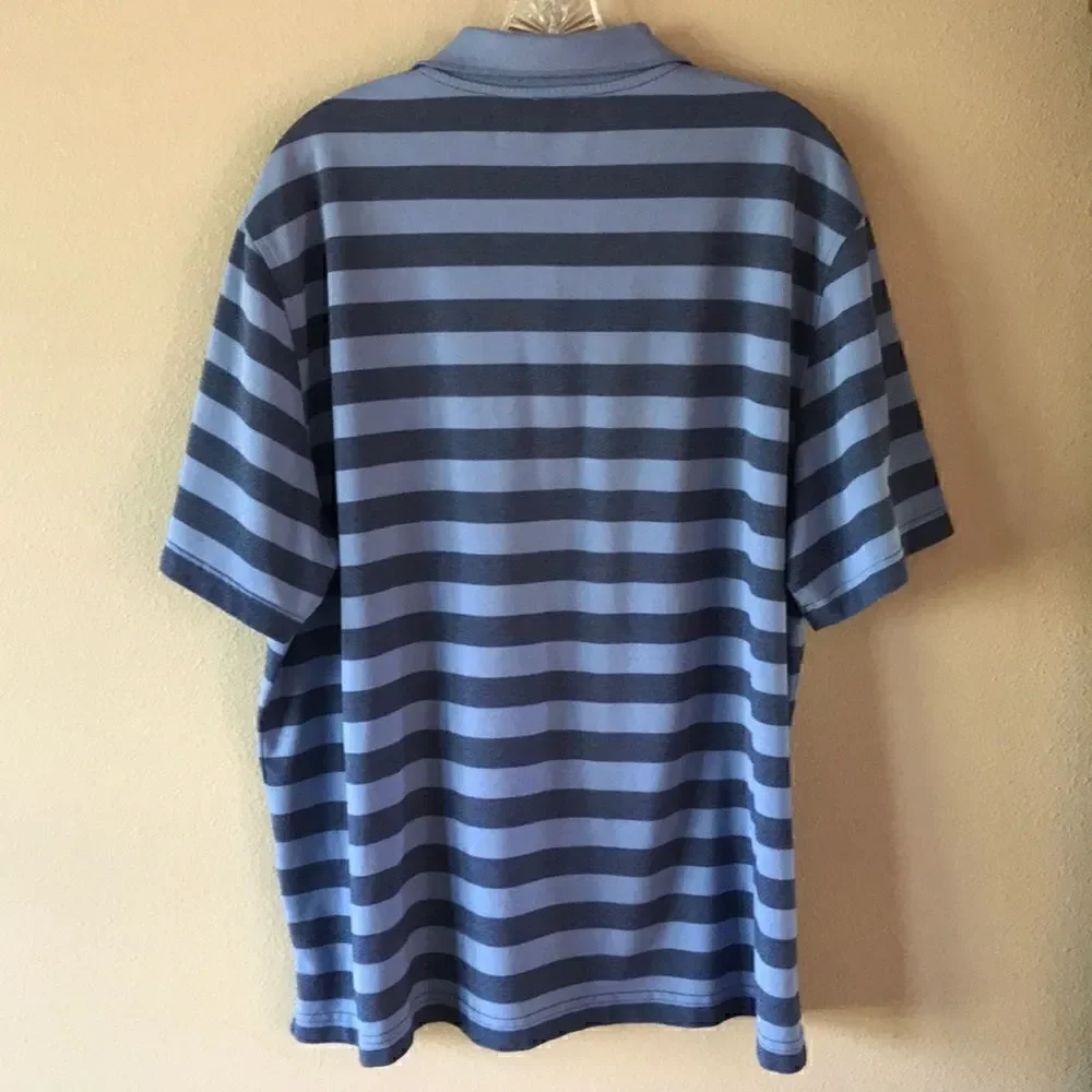 Izod Blue and Grey Polo Shirt